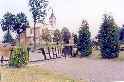 CHURCH VIEWED FROM CEMETERY - Karen Wisniewski 2003
